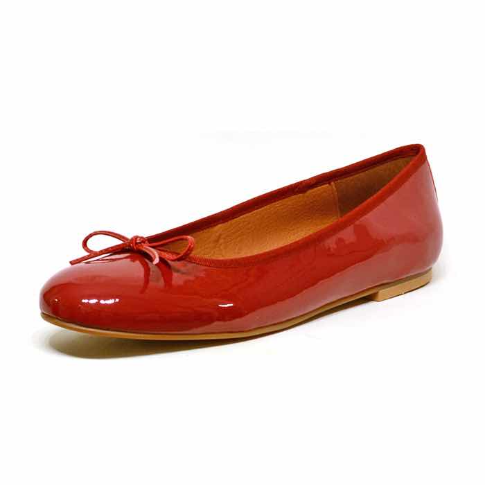 ballerines femme grande taille du 40 au 48, vernis rouge, talon de 0,5 à 2 cm, plates detente ballerines plates, toutes saisons